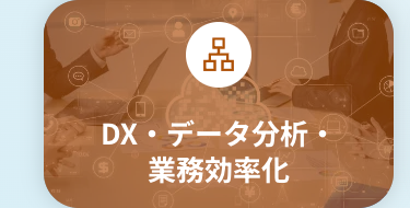 DX・于一夕分析・
業務効率化